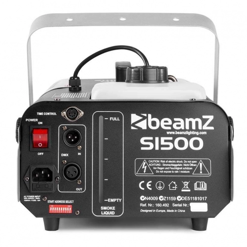 Profesjonalna wytwornica dymu BeamZ S1500S PRO DMX