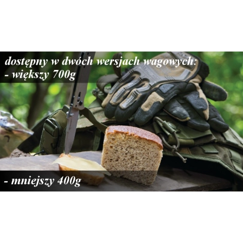 Chleb trwały wojskowy 700 g