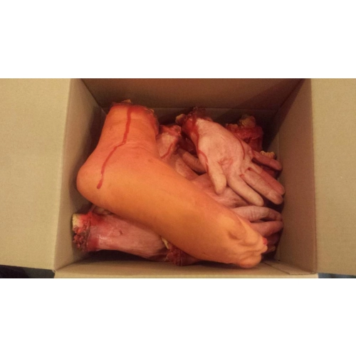 sztuczna rana - ODERWANA STOPA