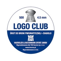 Śrut  Diabolo H&N LOGO CLUB 4,5mm / 500