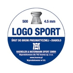 Śrut Diabolo H&N LOGO SPORT 4,5mm / 500