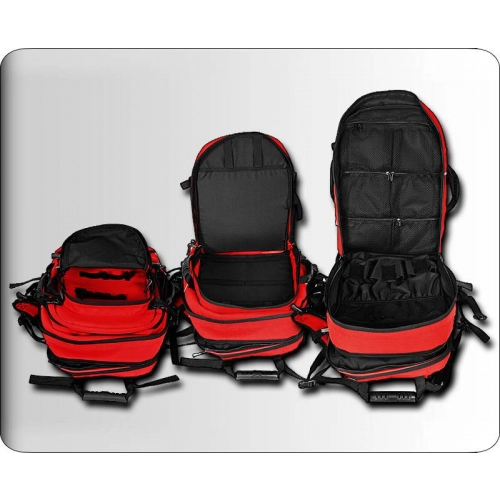 27. Apteczka plecakowa 50L z komorą na kołnierze