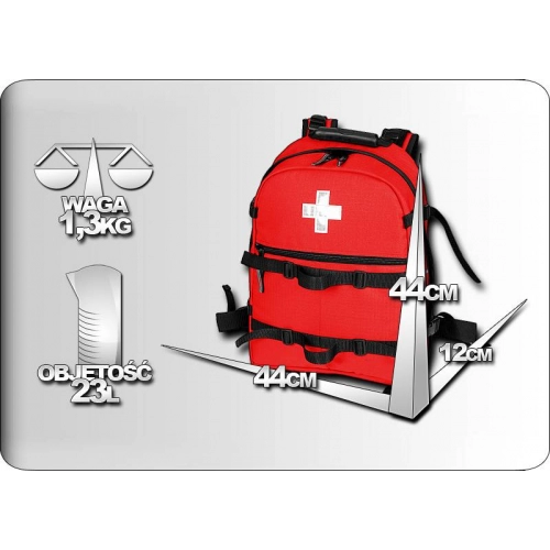 29. Apteczka plecakowa 20L