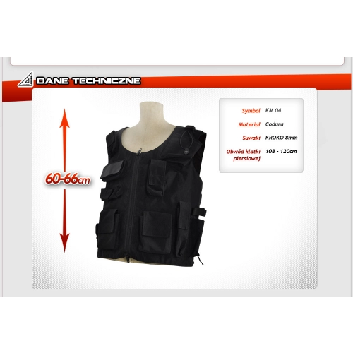 Kamizelka taktyczna KM-04