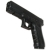 Treningowa gumowa replika pistoletu Glock 17