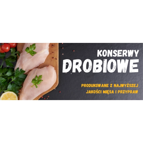 Konserwa SZYNKA Z KURCZAKA 300g - MARLEJ