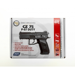 Pistolet pneumatyczny CZ 75 P-07 Duty 4,5 mm