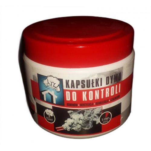 Kapsułki dymu HANSA białe - 6 szt.
