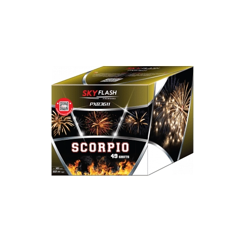 Bateria SKY FLASH SCORPIO PXB3611 - 30mm / 49 strzałów