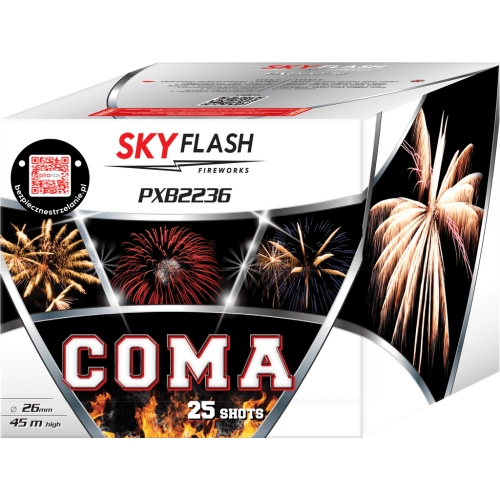 a Bateria SKY FLASH COMA PXB2236 - 26mm / 25 strzałów