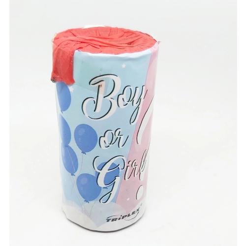 Świeca dymna BOY OR GIRL TXF658-10 jasny róż