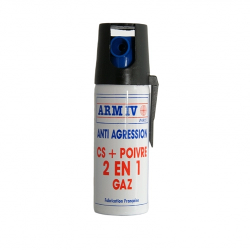 Gaz pieprzowy ARM IV MIX OC + CS stożek (chmura) - 50 ml