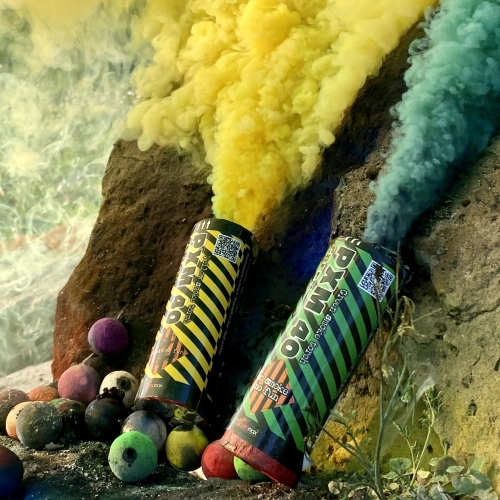 Świeca dymna JFS-2 / PXM40 żółta