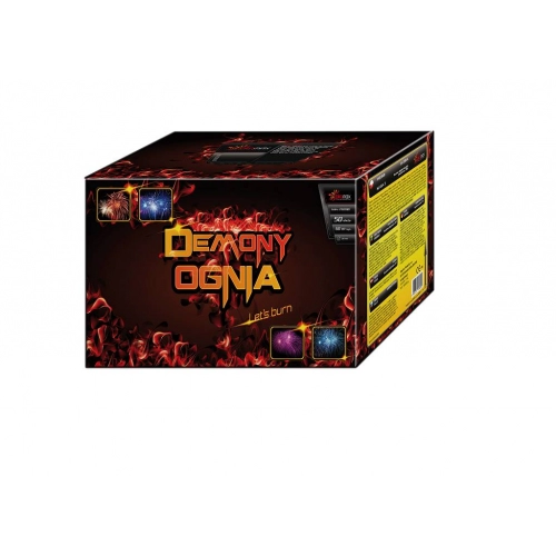 Bateria Demony Ognia PXB3801 - 50 strzały / 30mm