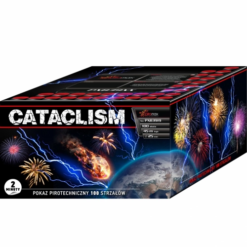 a Bateria SKY FLASH AURORA PXB3909 - 100 strzały - 25mm