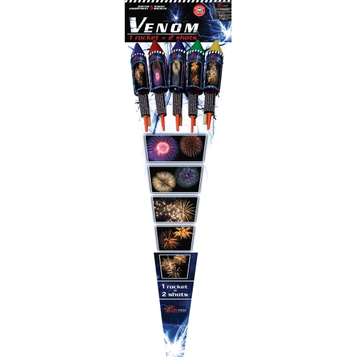 Zestaw rakiet VENOM PXR220 - 5 szt.