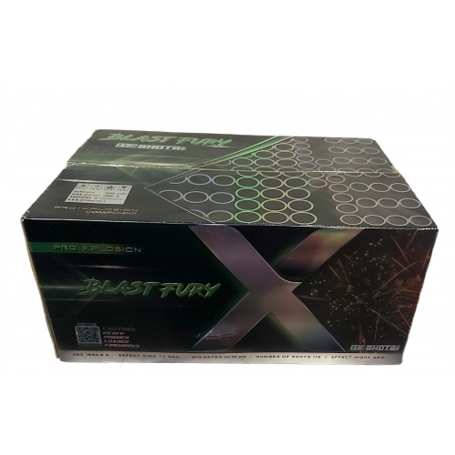Zestaw baterii połączonych BLASTFURY - 113 strzałów / 25-30mm