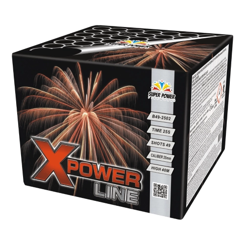 Wyrzutnia X POWER LINE 49 - 49 strzałów / 25mm